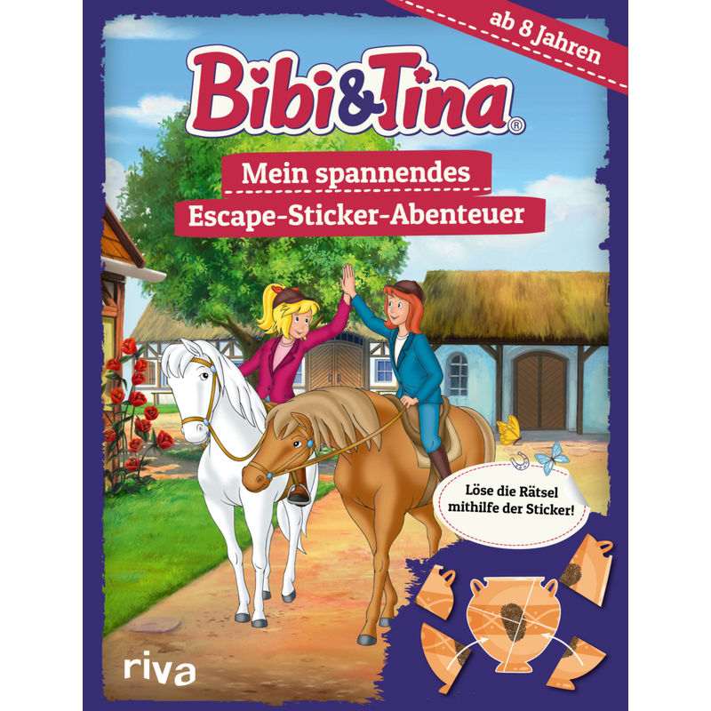 Bibi & Tina - Mein spannendes Escape-Sticker-Abenteuer von Riva