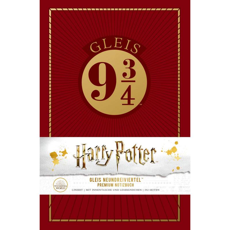 Harry Potter: Gleis 9 ¾ Premium-Notizbuch von Riva
