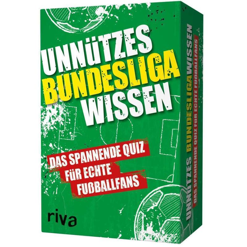 Unnützes Bundesligawissen - Das spannende Quiz für echte Fußballfans (Spiel) von riva Verlag