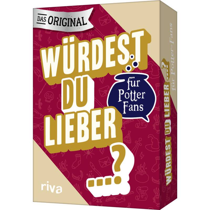 Würdest du lieber ...? - Die Edition für Potter-Fans von riva Verlag