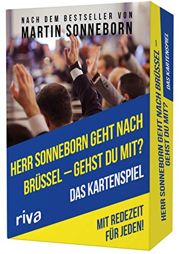 riva Verlag Herr Sonneborn geht nach Brüssel - gehst du mit?: Das Kartenspiel von RIVA