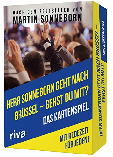 riva Verlag Herr Sonneborn geht nach Brüssel - gehst du mit?: Das Kartenspiel von riva Verlag