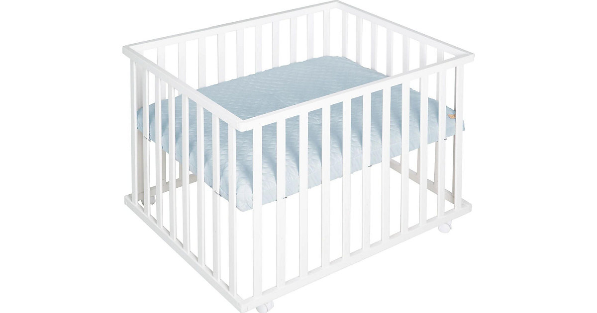 Laufgitter 100x75 roba Style türkis weiß türkis/weiß Laufgitter 100x75 roba Style türkis weiß türkis/weiß von roba