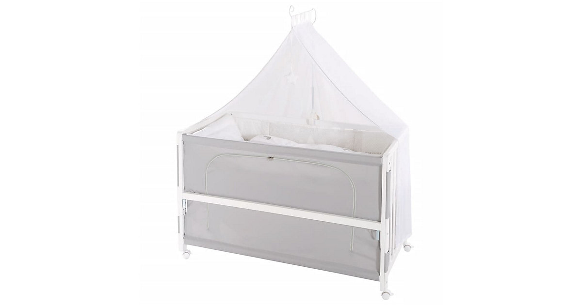 Room Bed, 60 x 120 cm Fox & Bunny weiß von roba