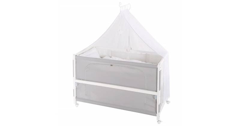 Room Bed, 60 x 120 cm Fox & Bunny weiß von roba