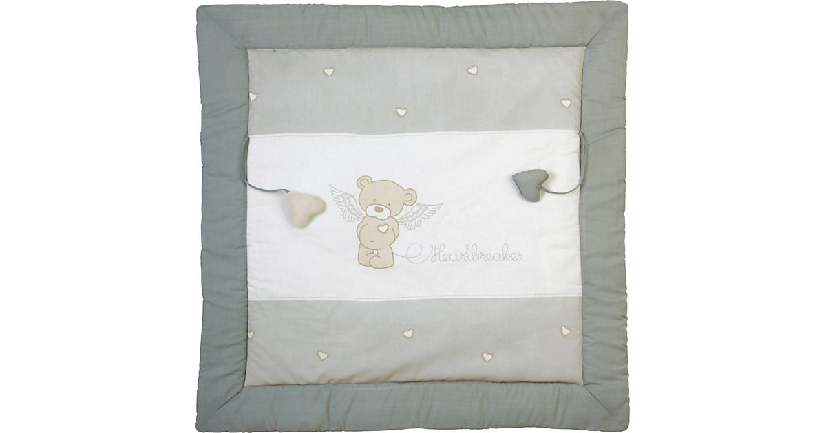 Spiel- und Krabbeldecke Heartbreakerbär, 100x100 cm grau Modell 1 Gr. 100 x 100 Spiel- und Krabbeldecke Heartbreakerbär, 100x100 cm grau Modell 1 Gr. 100 x 100 von roba
