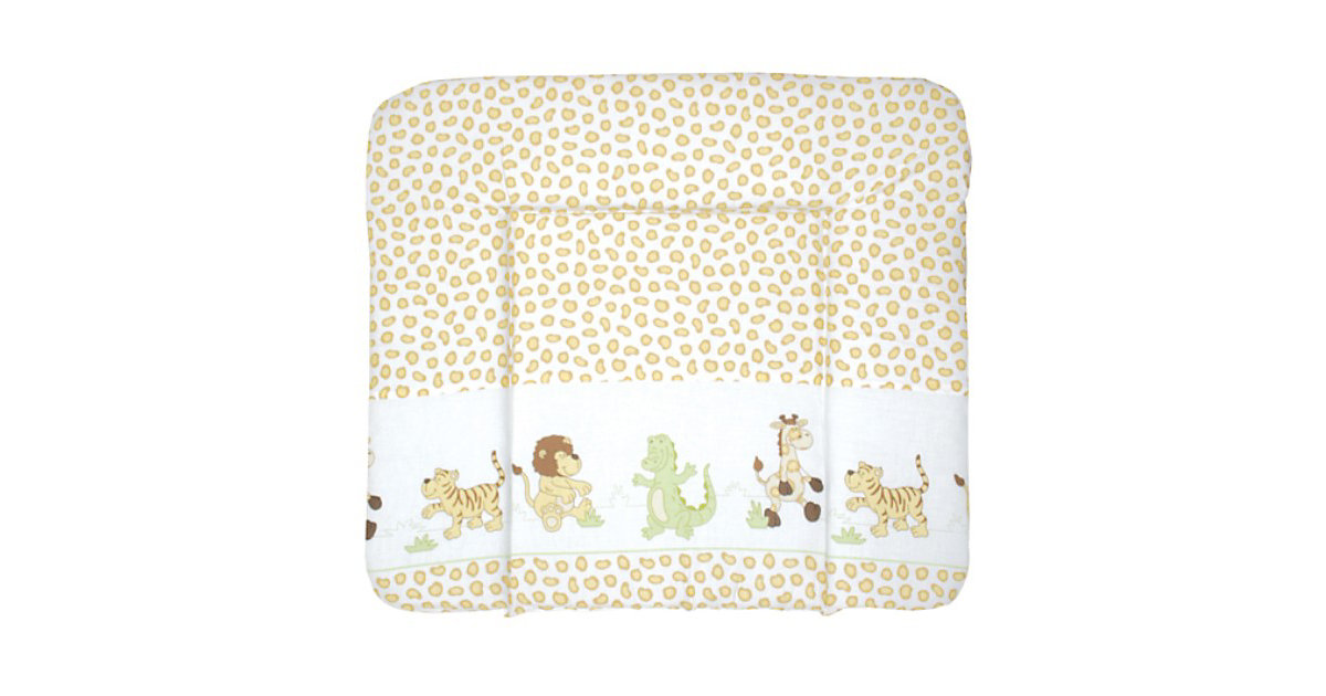 Wickelauflage Soft, Safari, 85 x 75 cm hellgelb von roba