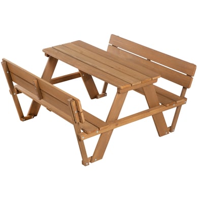 roba Kindersitzgruppe Picknick for 4 Outdoor Deluxe mit Rückenlehnen von roba