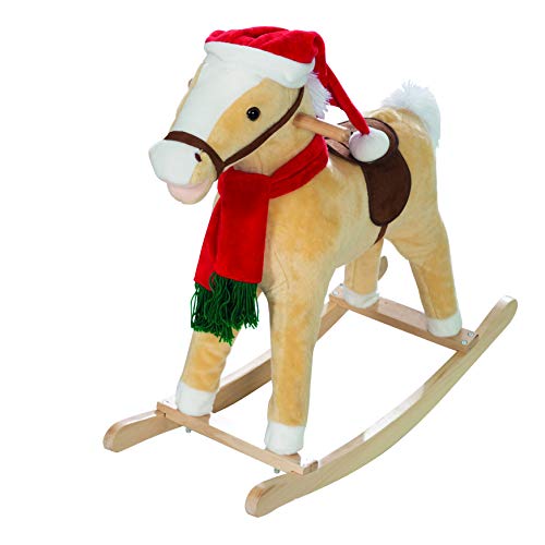 roba Schaukelpferd, mit Weihnachtsmütze & Schal, gepolstert, Sattel, Sound, 63x31x73cm, ab 24 Monate roba Schaukelpferd, mit Weihnachtsmütze & Schal, gepolstert, Sattel, Sound, 63x31x73cm, ab 24 Monate von roba