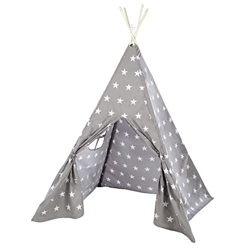 roba Spielzelt 'Little Stars', Bodenunterlage und Tragetasche, Wigwam für Kinderzimmer und Outdoor roba Spielzelt 'Little Stars', Bodenunterlage und Tragetasche, Wigwam für Kinderzimmer und Outdoor von roba