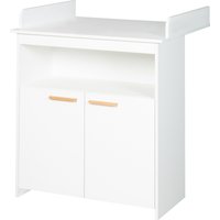 roba Wickelkommode »Anton« - 88x75x97,5cm - weiß - Holz / Buchenholz von roba