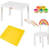 roba x Play-Doh Sitzgruppen-Set - 30,5x29x59cm - weiß - Holz / Holz roba x Play-Doh Sitzgruppen-Set - 30,5x29x59cm - weiß - Holz / Holz von roba