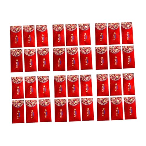 rockible 36 Stück Rote Umschläge für Chinesisches Mondjahr, Rote Taschen, Modisches Frühlingsfest, Glücksgeld Umschläge, Rote Pakete für Hochzeit, Style A rockible 36 Stück Rote Umschläge für Chinesisches Mondjahr, Rote Taschen, Modisches Frühlingsfest, Glücksgeld Umschläge, Rote Pakete für Hochzeit, Style A von rockible