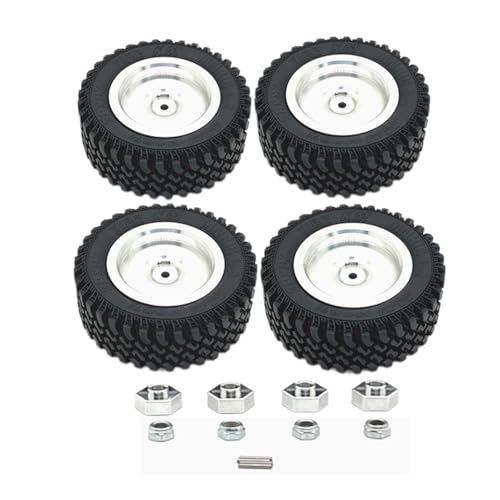 rockible 4 Stück RC-Autoräder und -Reifen RC-Reifen mit Felge RC-Upgrade-Teil für 1/12 MN168 RC Crawler Car rockible 4 Stück RC-Autoräder und -Reifen RC-Reifen mit Felge RC-Upgrade-Teil für 1/12 MN168 RC Crawler Car von rockible