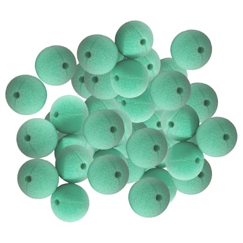 rockible 50 Fache Clownnasen Schwammkugeln für Karnevalsbühne Performance Praktische Witze, Grün rockible 50 Fache Clownnasen Schwammkugeln für Karnevalsbühne Performance Praktische Witze, Grün von rockible