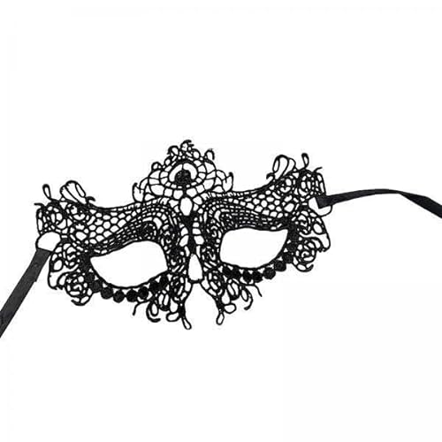 rockible 6x Elegante Venezianische Maskenmaske für Damen – Atemberaubendes Kostümzubehör für Abschlussbälle Und Hochzeiten von rockible