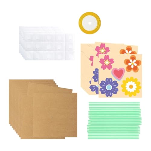 rockible Bastelset für Blumenstrauß, erstellen Sie Ihren eigenen Papierblumenstrauß für Verschiedene Anlässe, 12 Stück rockible Bastelset für Blumenstrauß, erstellen Sie Ihren eigenen Papierblumenstrauß für Verschiedene Anlässe, 12 Stück von rockible