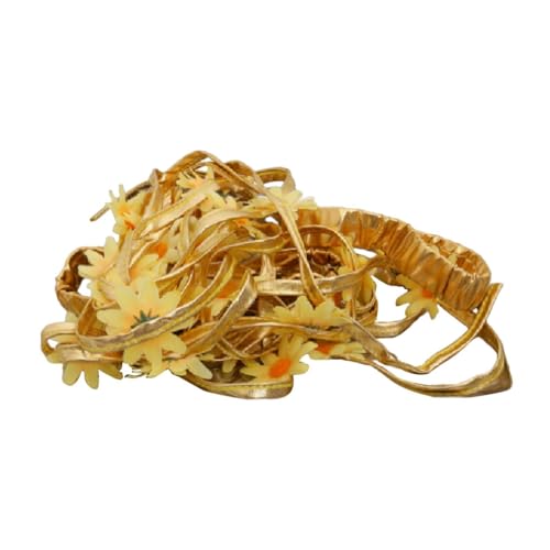 rockible Beinwickel Kostümzubehör rutschfeste Mode Cosplay Elastisches Strumpfband Frauen, Gold von rockible