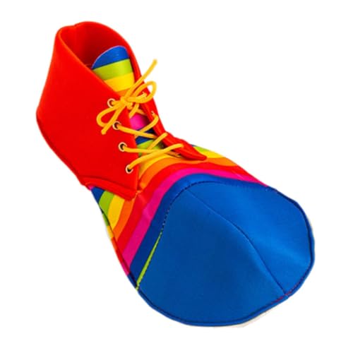 rockible Big Head Clownschuhe lustige Kostümzubehör, Bühnenbildungsdekoration, Cosplay -Requisiten Cosplay -Schuhe für Kinder, Streifenmuster, Mittel rockible Big Head Clownschuhe lustige Kostümzubehör, Bühnenbildungsdekoration, Cosplay -Requisiten Cosplay -Schuhe für Kinder, Streifenmuster, Mittel von rockible