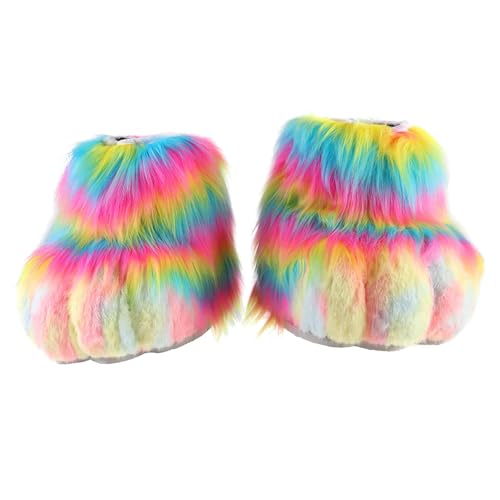 rockible Cosplay Tier Fursuit Füße, Niedlich, Cosplay Kostüm für Party Bühnenauftritt, Style B von rockible