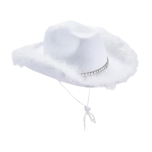 rockible Cowboy Hat Kostüm Hat Fashion Western Geschenk Weitkleh, A Type White rockible Cowboy Hat Kostüm Hat Fashion Western Geschenk Weitkleh, A Type White von rockible