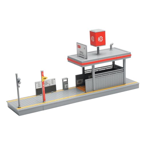 rockible DIY 1/64 Metro Station Modell Landschaft Liefert Puzzles Modellbau Kits Architektur Szene für Mikro Landschaft Szene rockible DIY 1/64 Metro Station Modell Landschaft Liefert Puzzles Modellbau Kits Architektur Szene für Mikro Landschaft Szene von rockible