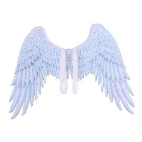 rockible Federflügel Cosplay Kostüm Dekoratives Kostüm für Bühnenshow Partygeschenk, Weiß von rockible