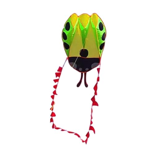 rockible Großer Marienkäfer -Form -Fliegerspielzeug tragbar mit tierischer Kite -Sport -Kite für Spielplätze für Spielplätze für Spielplätze, GrÜn rockible Großer Marienkäfer -Form -Fliegerspielzeug tragbar mit tierischer Kite -Sport -Kite für Spielplätze für Spielplätze für Spielplätze, GrÜn von rockible