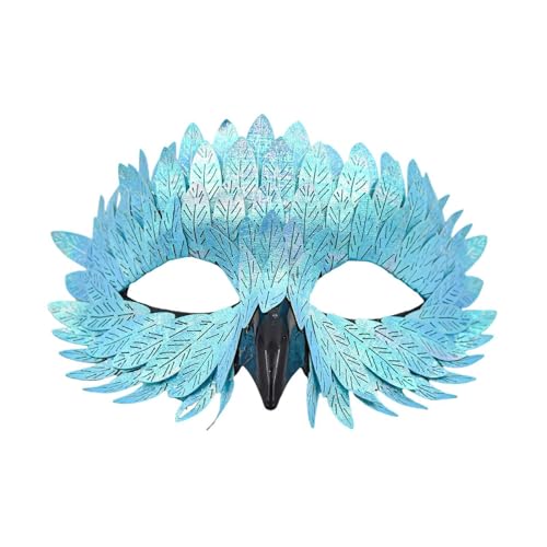 rockible Halloween -Maske Maskerade -Vogelmaske für Party Valentinstag Urlaub, Blau rockible Halloween -Maske Maskerade -Vogelmaske für Party Valentinstag Urlaub, Blau von rockible