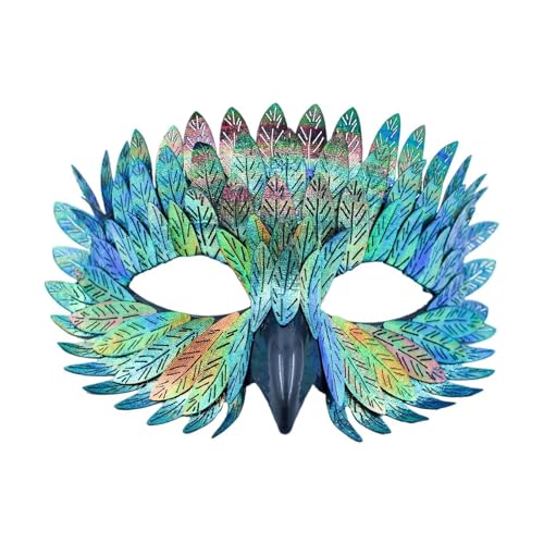 rockible Halloween -Maske Maskerade -Vogelmaske für Party Valentinstag Urlaub, GrÜn rockible Halloween -Maske Maskerade -Vogelmaske für Party Valentinstag Urlaub, GrÜn von rockible