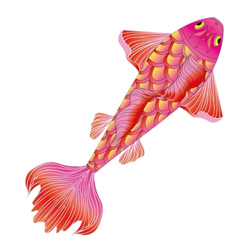 rockible Koi Kite Design für Kinderspiele Und Erholung für Erwachsene Im Hof, Rot von rockible
