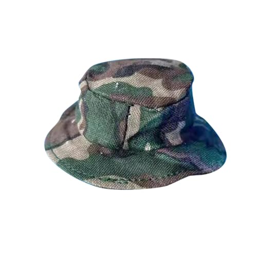 rockible Maßstab 1/6 Jungle Hat Action Figure Cap Modell Hut mit breiter Krempe für 12-Zoll-männliche Figuren von rockible