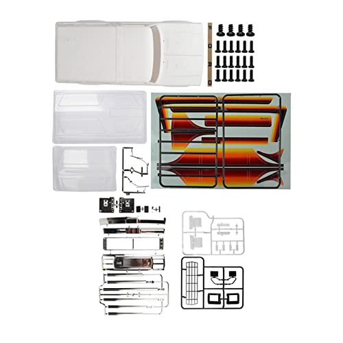rockible Maßstab 1:10 RC Fahrzeug Karosseriebausatz für Axial SCX10 90046, DIY Upgrade Zubehör von rockible