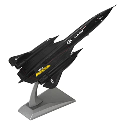 rockible Maßstab 1:144 Alloy SR 71A Blackbird Reconnaissance Plane Druckgussmodell Geschenke von rockible