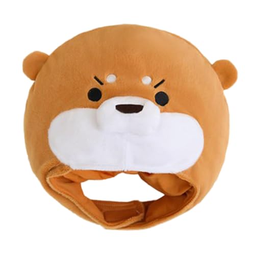 rockible Otter Shape Cap Funny Novel Rollenspiele Kopfstück für Halloween-Kleidungsveranstaltung von rockible