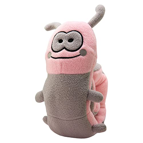 rockible Plüschhunde quietschendes Puzzle-Spielzeug, interaktives Schnüffelspielzeug, Schnüffel-Stofftier für Futtersuche, langsames Feeder-Spiel, Rosa grau von rockible