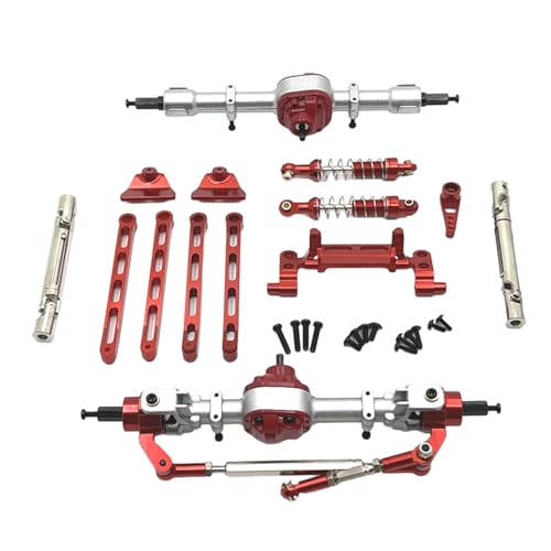 rockible RC-Car-Upgrade-Teile, Ersatzzubehör-Kits, Nachrüstzubehör für MN82 LC79 MN78, Rot von rockible