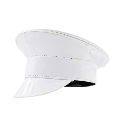 rockible Sailor Hat Kostümzubehör für Tanzparty Halloween Bühne Performance, Weiß rockible Sailor Hat Kostümzubehör für Tanzparty Halloween Bühne Performance, Weiß von rockible