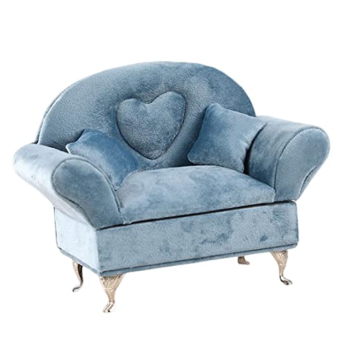 rockible Sofa Couch Schmuckschatulle Ornament Schmuckkästchen für Schminktisch Wohnzimmerdekoration, Blau rockible Sofa Couch Schmuckschatulle Ornament Schmuckkästchen für Schminktisch Wohnzimmerdekoration, Blau von rockible