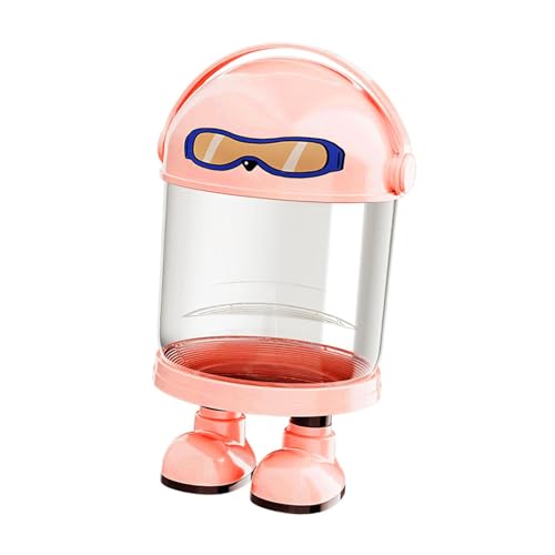rockible Stofftier-Aufbewahrungsrohr, Plüschpuppen-Organizer, Aufbewahrungsbox, Display-Eimer für den Kindergarten, Rosa von rockible