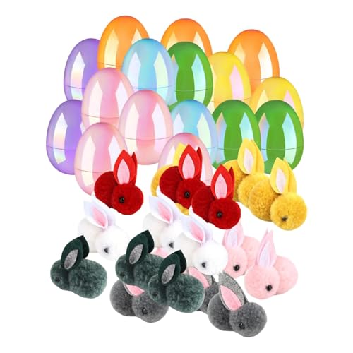 rockible Vorgefüllte Ostereier, Ostereierfüller mit Spielzeug, Klassenzimmerpreis, Osterhase, Osterkörbchenfüller, Füller für Erwachsene, 16 Eier rockible Vorgefüllte Ostereier, Ostereierfüller mit Spielzeug, Klassenzimmerpreis, Osterhase, Osterkörbchenfüller, Füller für Erwachsene, 16 Eier von rockible