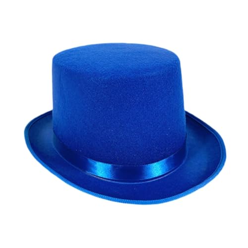 rockible Zylinderhut für formelles Halloween für Bühnenauftritte, Feiertags-Themenpartys, Cosplay, Blau rockible Zylinderhut für formelles Halloween für Bühnenauftritte, Feiertags-Themenpartys, Cosplay, Blau von rockible