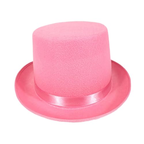 rockible Zylinderhut für formelles Halloween für Bühnenauftritte, Feiertags-Themenpartys, Cosplay, Rosa rockible Zylinderhut für formelles Halloween für Bühnenauftritte, Feiertags-Themenpartys, Cosplay, Rosa von rockible