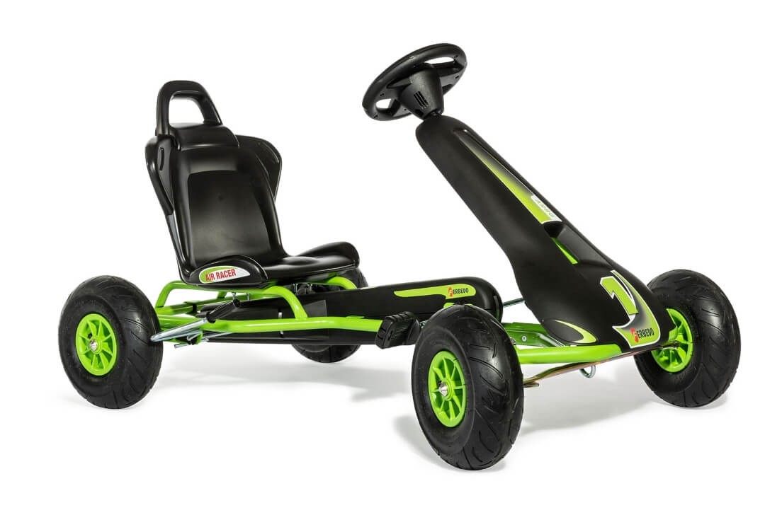 Ferbedo GoKart AR 8G, schwarz/grün, mit Luftbereifung Ferbedo GoKart AR 8G, schwarz/grün, mit Luftbereifung von rolly toys