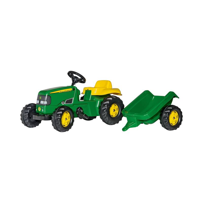 Rolly Toys® Trettraktor rollyKid John Deere mit Anhänger von rolly toys