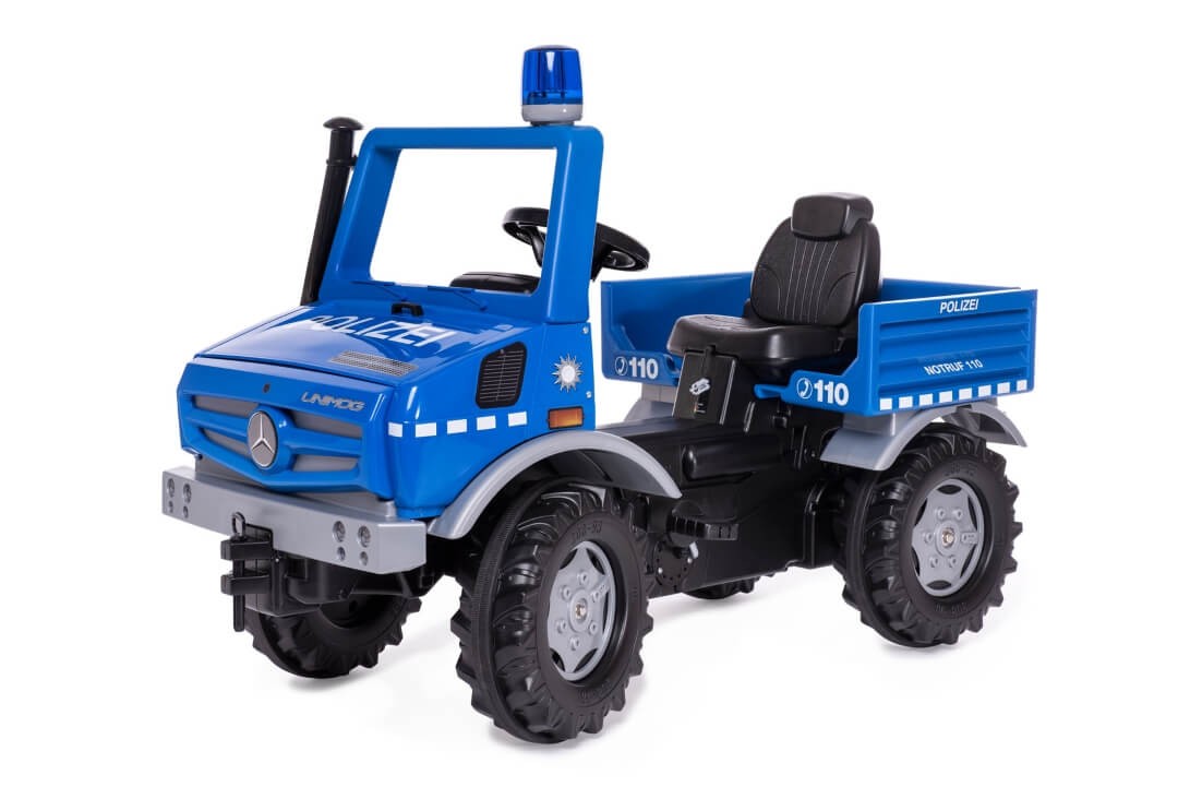 Tretfahrzeug rollyUnimog Polizei Tretfahrzeug rollyUnimog Polizei von rolly toys