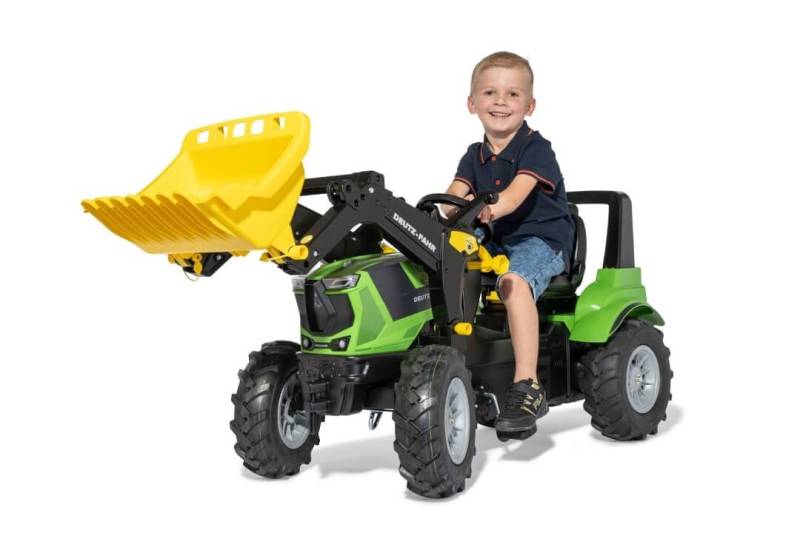 Trettraktor rollyFarmtrac Premium II Deutz 8280 TTV, mit Lader und Luftbereifung von rolly toys