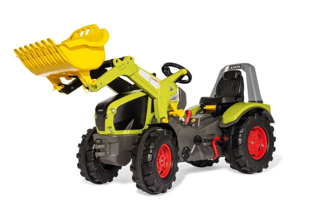 Trettraktor rollyX-Trac Premium Claas Axion 960, mit Lader und Bremse Trettraktor rollyX-Trac Premium Claas Axion 960, mit Lader und Bremse von rolly toys