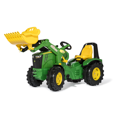 rolly®toys Kindertraktor rollyX-Trac Premium John Deere 8400R mit Frontlader von rolly toys