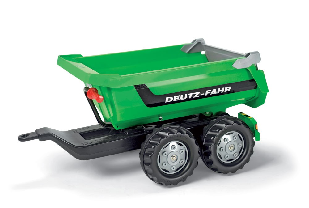 rollyHalfpipe Trailer - Anhänger für Trettraktoren, Deutz-Fahr rollyHalfpipe Trailer - Anhänger für Trettraktoren, Deutz-Fahr von rolly toys